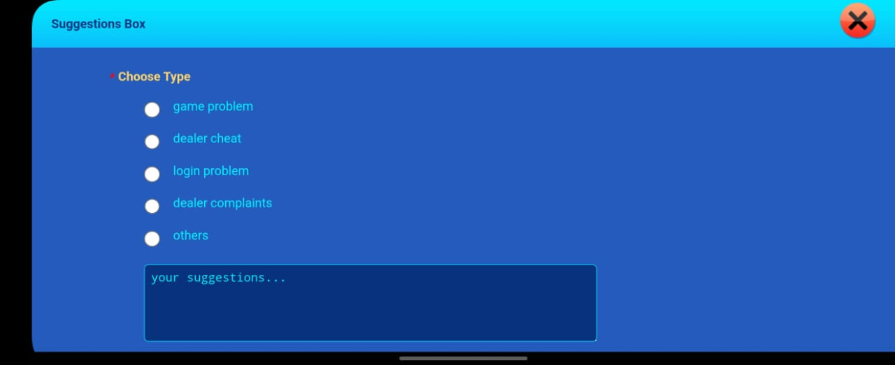 Mega888 latest suggestion box preview